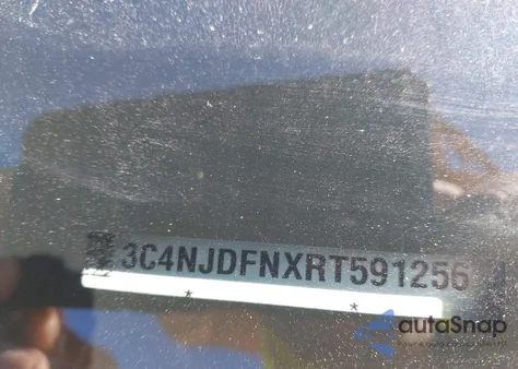 2024 Jeep Compass Latitude Lux Fwd из США, поврежденный, VIN 3C4NJDFNXRT591256